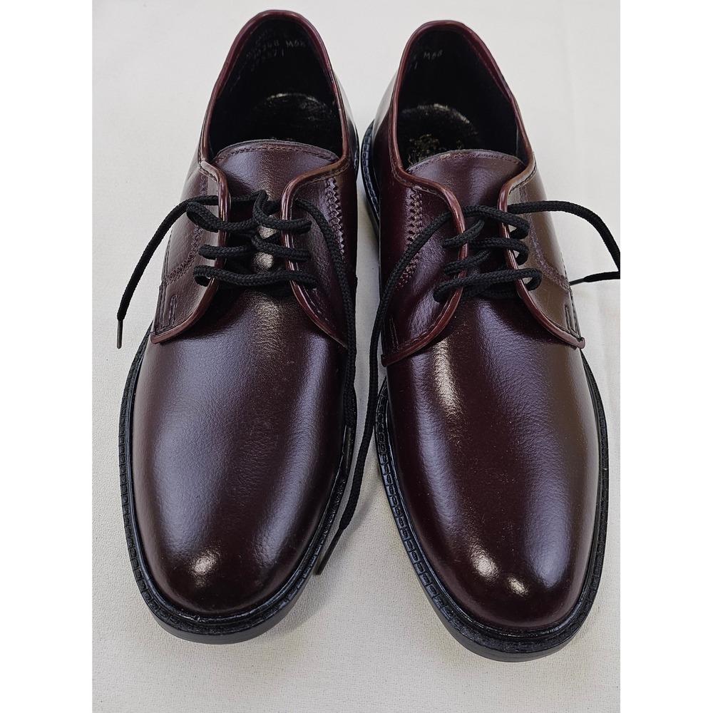 Vtg JB Oxblood Derby Dress Shoes Lace Up Formal Made in USA‎ 20248 Mens 8.5M